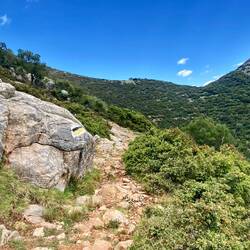 Der Weg führte nach dem Familienfest erneut auf über 1'000 Meter.