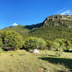 mein heutiger Zeltplatz