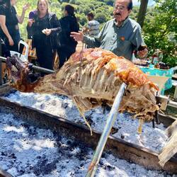 das traditionelle Osterschaf