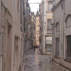 Moorish alleyways in Coimbra