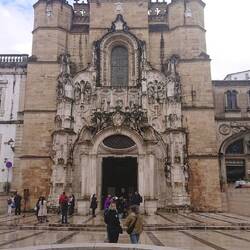 Igrea de Santa Cruz ( holy cross ) First 2 Portugal kings buried here