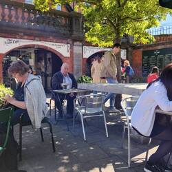 Cafe in St Pats park