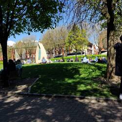 Lunch in St Patrcks park