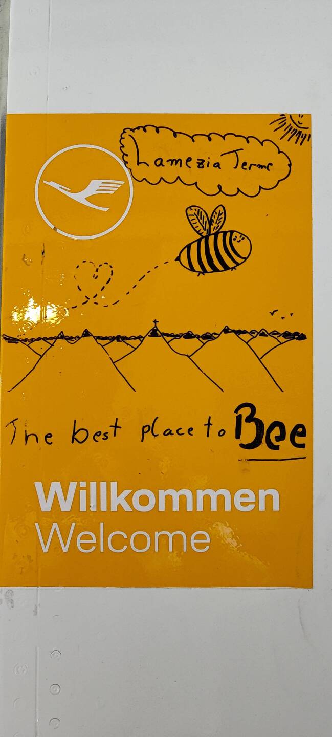 Beim Einstieg in die Maschine