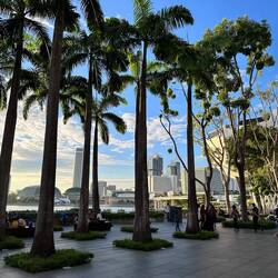 Der Ausblick beim Aperol Trinken