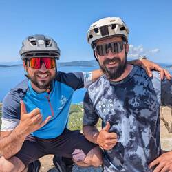 Our 2 guides, Eddy & Marco. Eddy is very skilled