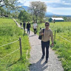 Sortie pour aller les voir les gorges Vintgar