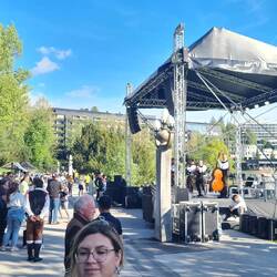 Concert public à Bled