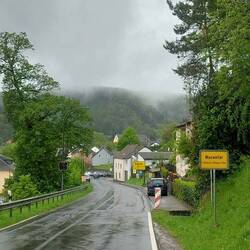 Waxweiler erreicht und durchnässt