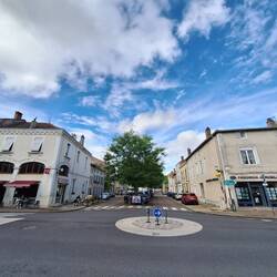 Blick zum Place du Saulcy