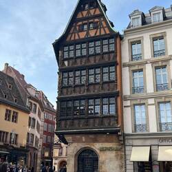 Kammerzell House built in 1427one of the most ornate and well-preserved medieval civil houses built