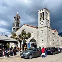 In Vytina war richtig viel los.