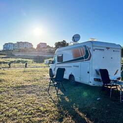 Stellplatz bei einem Pferdehof