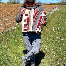 One of our fellow pilgrims channeling his inner Weird Al