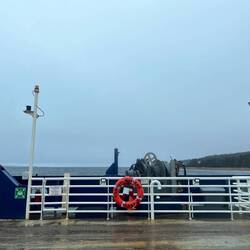 The free car ferry on the road to Ingonish