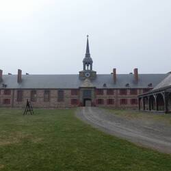Louisbourg, the first French Fort established 1713
