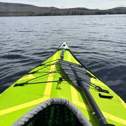 Figured out this inflatable kayak and went on a nice long paddle on Lake Pleasant.