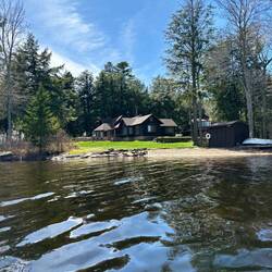 I like to check the real estate as I paddle