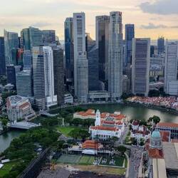 Singapore River view