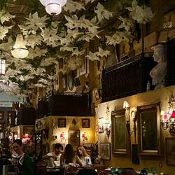 So eine coole Bar für unser letztes Essen 😊