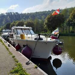 Unser Platz in Lutzelbourg. Immer wieder schön.