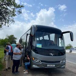 Mittagsstopp an der Autobahn