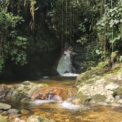 In diesem Fluss/Pool musste man sich früher baden, bevor man zum Häuptling gehen durfte