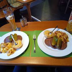 Im Schorr-Viertel isst man Bremer Knipp. 😏