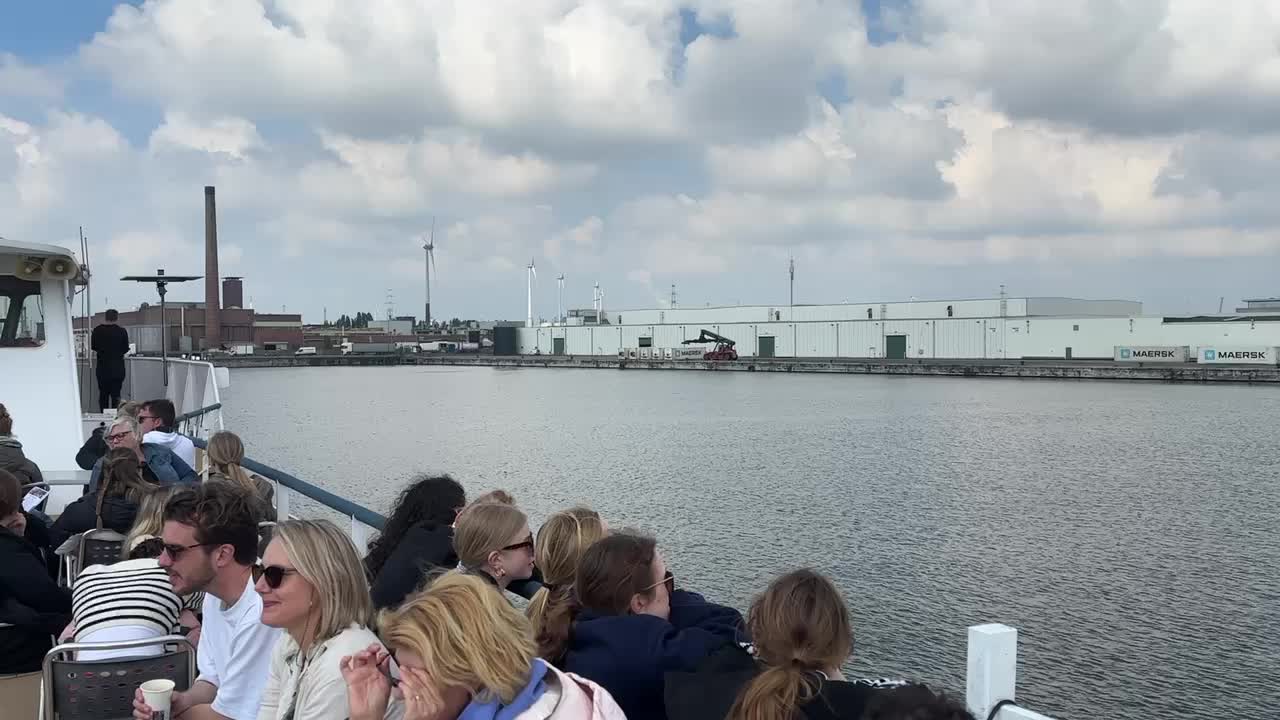 Antwerpen toll, der Hafen gigantisch!