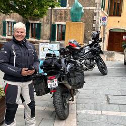 Ankunft in San Casciano dei Bagni