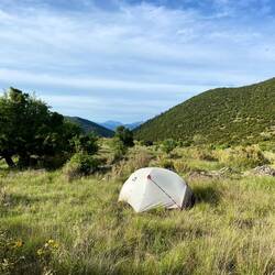 mein heutiger Zeltplatz