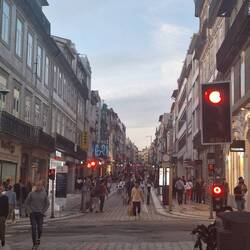 Porto at night