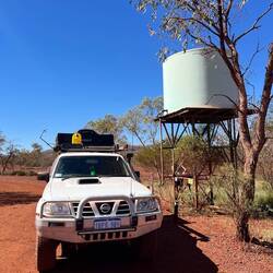 Wir füllen unser Wasser auf