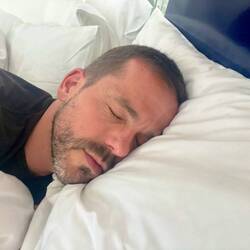 Nachdem alles erledigt war, konnte ich mich endlich hinlegen.