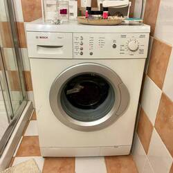 Zum ersten Mal in all meinen Wanderferien habe ich meine Kleider in einer Waschmaschine gewaschen.