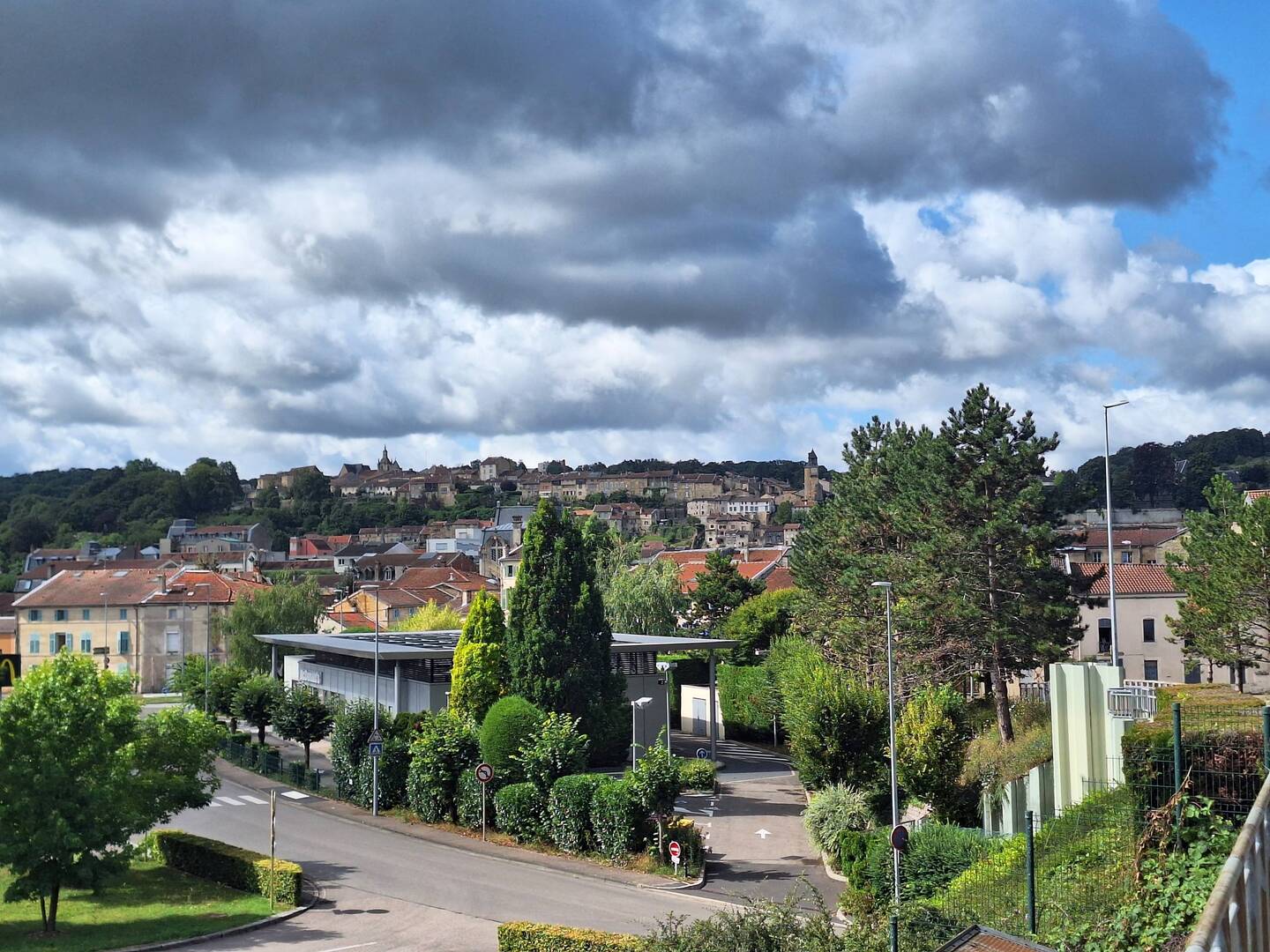 Blick vom Pont Triby