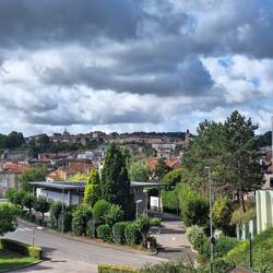 Blick vom Pont Triby
