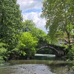 Pretty bridge just outside the village