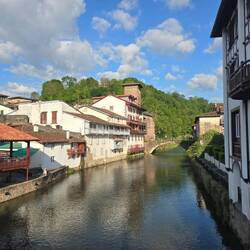 Old bridge into the village