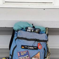 Mein Rucksack (5,4kg ohne Essen und Wasser)