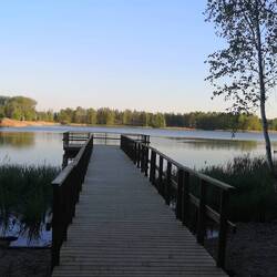 Am heutigen Übernachtungsplatz.