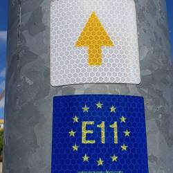 Der Weitwanderweg E11 geht von Finnland übers Baltikum bis in die Niederlande