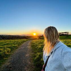 Die letzten Momente Neuseeland genießen