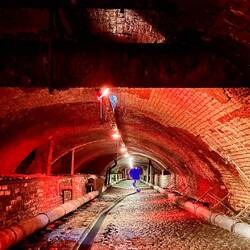 Antikes Abwassersystem von Antwerpen