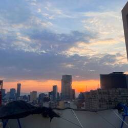 View from our rooftop