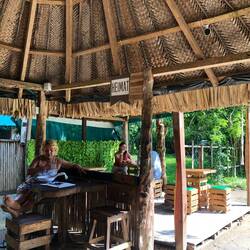 Frühstückspause in der "Heimat"