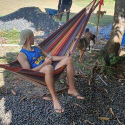 Hängematte und Hunden! 😇 Zum Spaß auf dem Wasser folgt ein Post!