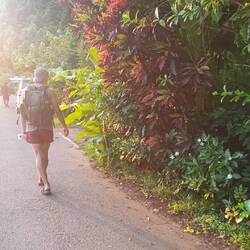 Beim Spaziergang durch Santa Catalina..