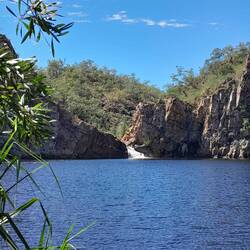 The closed plunge pool