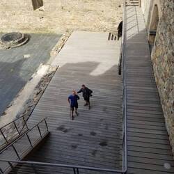 Our walking buddies since Day 4 Gavin and Mark from Australia